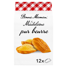 Madeleines natures pur beurre - BONNE MAMAN - x12 - 300g