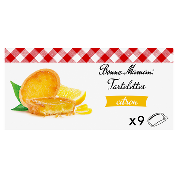 Tartelettes citron - BONNE MAMAN - x9 - 125g