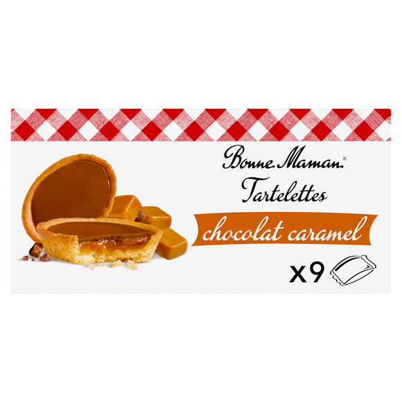 Tartelettes chocolat caramel - BONNE MAMAN - x9 - 135g