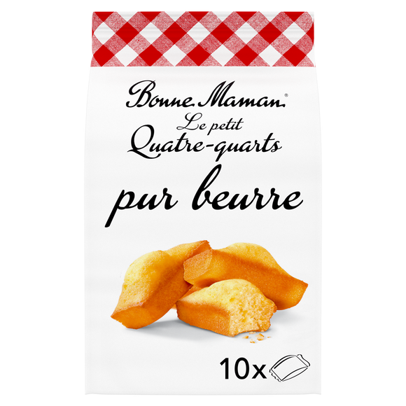 Petits quatre-quarts pur beurre - BONNE MAMAN - x10 - 300g
