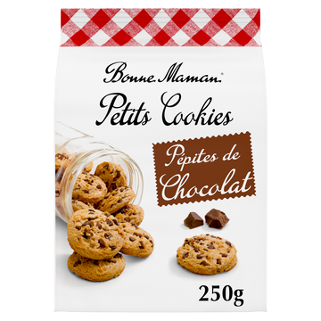 Petits Cookies pépites chocolat - BONNE MAMAN - x22 - 250g