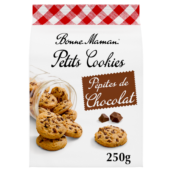 Petits Cookies pépites chocolat - BONNE MAMAN - x22 - 250g