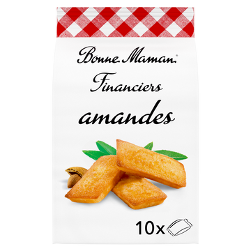 Gâteaux Financiers amande - BONNE MAMAN - x10 - 250g