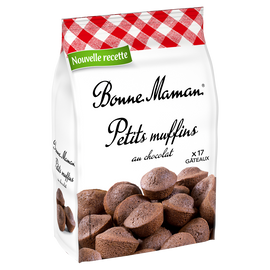 Gâteaux Petits Muffins Chocolat BONNE MAMAN  - Le paquet de 235g