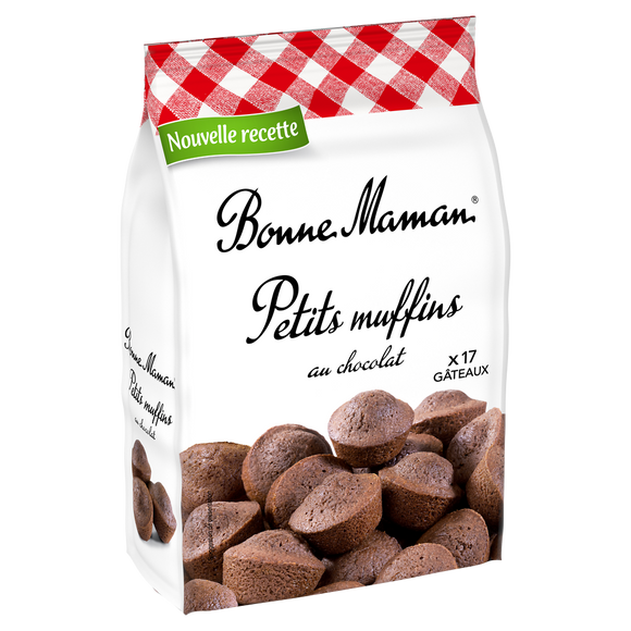 Gâteaux Petits Muffins Chocolat BONNE MAMAN  - Le paquet de 235g