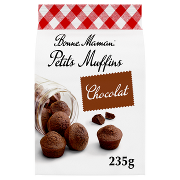 Petits muffins chocolat - BONNE MAMAN - x17 - 235g