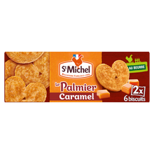Biscuits Le Palmier caramel - ST MICHEL - 2x6 biscuits - 100g