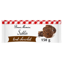 Biscuits sablés tout chocolat - BONNE MAMAN - x14 - 150g