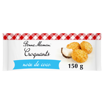 Biscuits croquants noix de coco - BONNE MAMAN - x14 - 150g