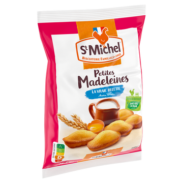 Madeleines aux oeufs plein air ST MICHEL - Le paquet de 500g