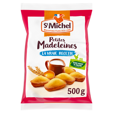 Petites madeleines natures - ST MICHEL - 500g