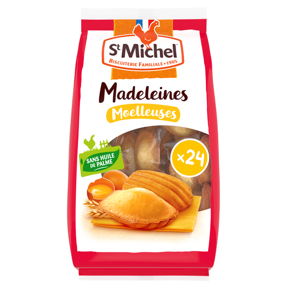 Madeleines natures - ST MICHEL - x24 - 600g