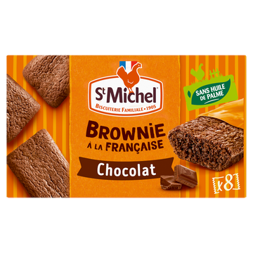 Brownies chocolat - ST MICHEL - x8 - 240g