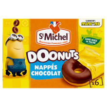 Doonuts nappés chocolat SAINT MICHEL x6 180g