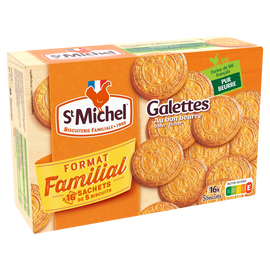 Biscuits Galettes ST-MICHEL, 520g format familial