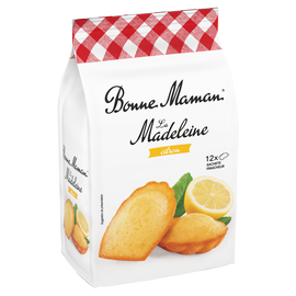 Madeleines citron BONNE MAMAN - x12 sachets - Le paquet de 300g