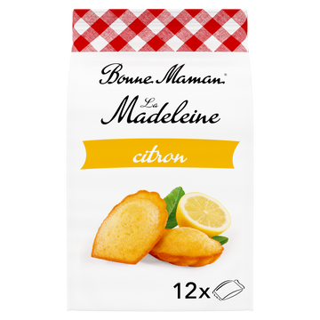 Madeleines citron - BONNE MAMAN - x12 - 300g