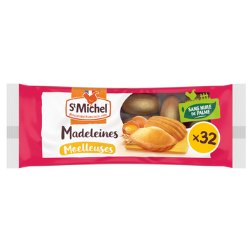 Madeleines natures - ST MICHEL - x32 - 800g