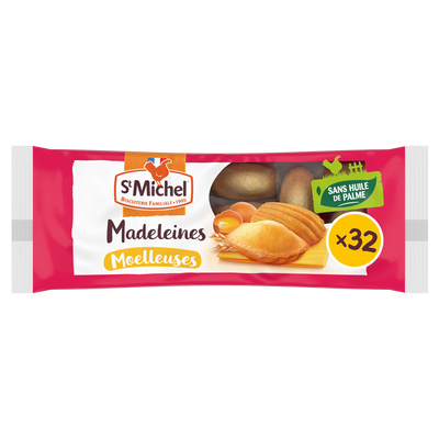 Madeleines natures - ST MICHEL - x32 - 800g