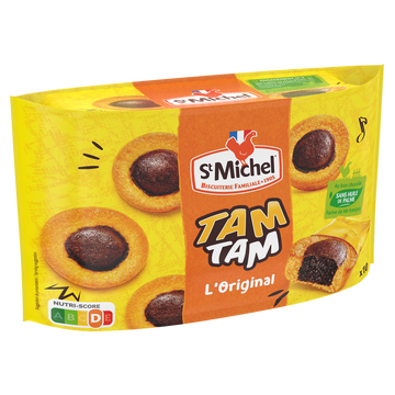 Gâteaux TamTam l'original ST MICHEL - x10 sachets - Le paquet de 275g