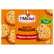 Galettes Moelleuses pépites chocolat - ST MICHEL - x6 - 180g