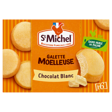 Galettes Moelleuses chocolat blanc - ST MICHEL - x6 - 180g