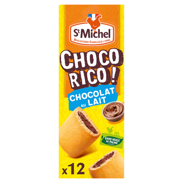 Biscuits Chocorico chocolat au lait - ST MICHEL - x12 -225g