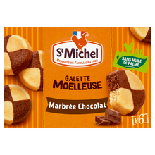 Galettes Moelleuses marbrées chocolat - ST MICHEL - x6 - 180g
