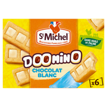 Gâteaux Doomino chocolat blanc - ST MICHEL - x6 - 180g