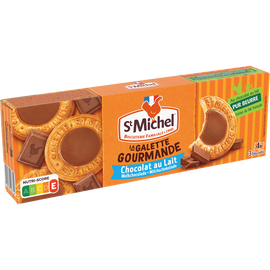 Galette gourmande au chocolat lait sachets x3 ST MICHEL, 121g