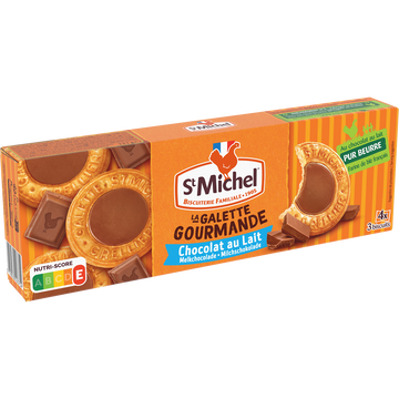 Galette gourmande au chocolat lait sachets x3 ST MICHEL, 121g