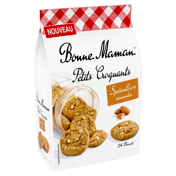 Petits croquants spéculoos amandes BONNE MAMAN, 250g