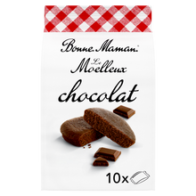 Gâteaux Moelleux chocolat - BONNE MAMAN - x10 - 300g