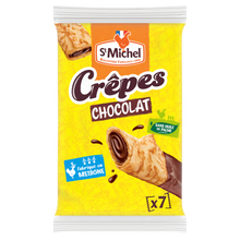 Crêpes fourrée chocolat SAINT MICHEL x7 202g