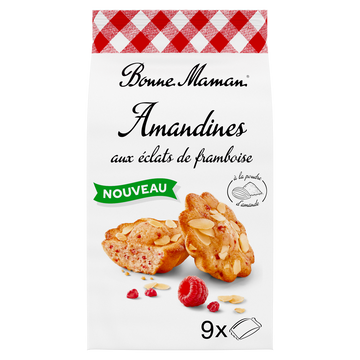 Amandine à la framboise BONNE MAMAN 225g