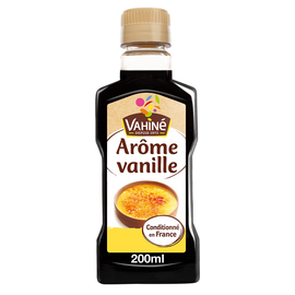 Arôme artificiel de vanille VAHINE, flacon de 200ml