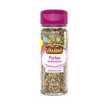 Perles en sucre muticolores VAHINE, pot en verre 80g