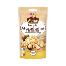 Noix macadamia concassées VAHINE, sachet 50g