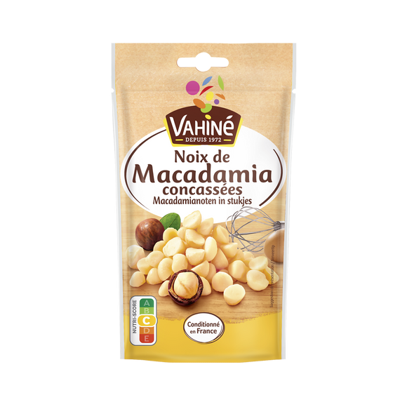 Noix macadamia concassées VAHINE, sachet 50g
