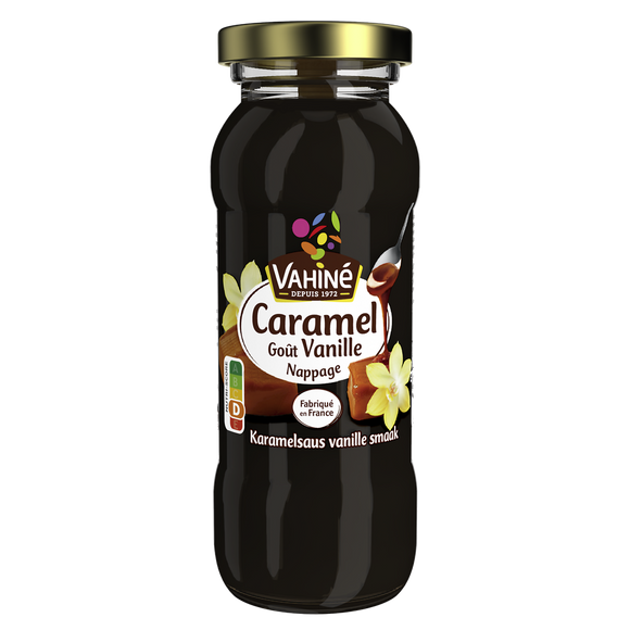 Nappage caramel saveur vanille Vahiné flacon 200g