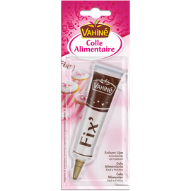 Colle alimentaire sirop de glucose déco fix VAHINE, tube de 23g