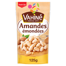 Amandes émondées VAHINE, sachet fresh zip de 125g