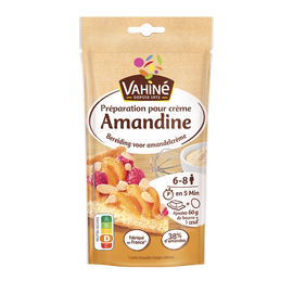 Préparation pour tarte crème amandine VAHINE, 200g