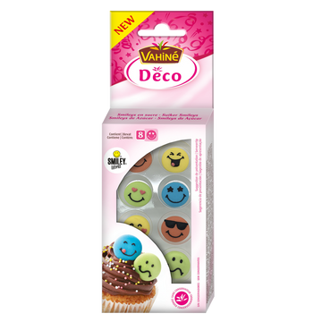 Décors à poser smiley, VAHINE, 8g