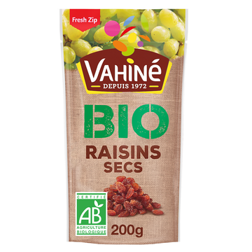 Raisins secs bio VAHINE, 200g