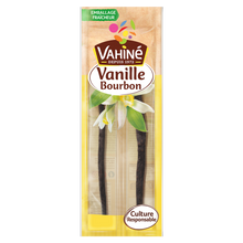 Gousses de vanille des îles VAHINE, x2 soit 4g