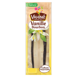 Gousses de vanille des îles VAHINE, x2 soit 4g