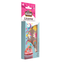 Décors licornes à poser VAHINE, 8g
