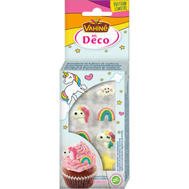 Décors licornes à poser VAHINE, 8g