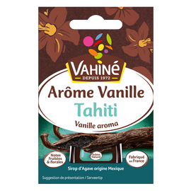 Arôme naturel de vanille de Tahiti VAHINE, flacon de 20ml